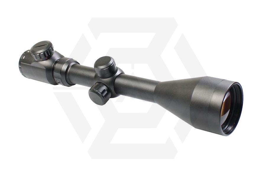 Luger 3-9x50 Illuminating Red/Green Scope - Main Image © Copyright Zero One Airsoft