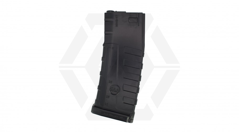 CAA AEG Mag for M4 140rds (Black) - Main Image © Copyright Zero One Airsoft