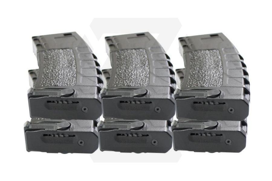 Swiss Arms AEG Mag for M4 400rds (Box of 6) - Main Image © Copyright Zero One Airsoft