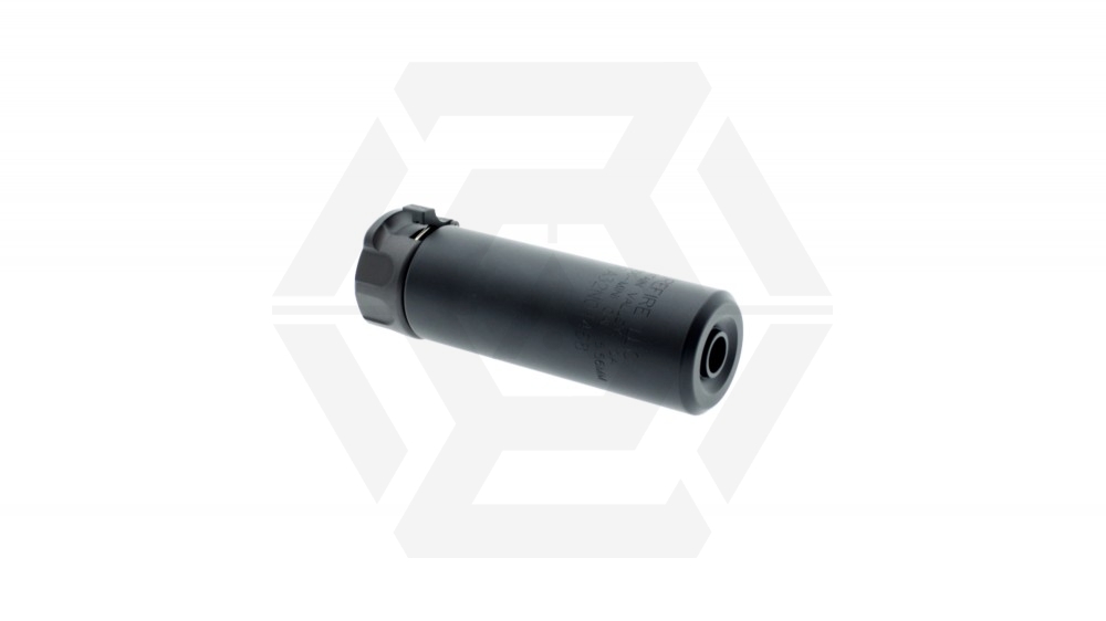 Angry Gun SOCOM 556 Dummy Silencer with Flash Hider - Mini (Black) - Main Image © Copyright Zero One Airsoft