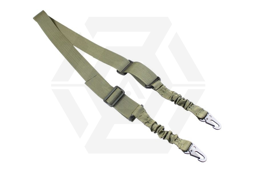 ZO Two-Point Bungee Sling (Olive) - Main Image © Copyright Zero One Airsoft