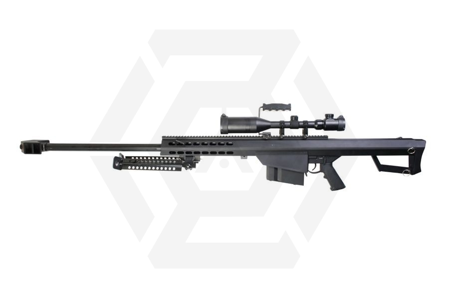 Snow Wolf AEG Barret M82A1 with 3-9x40 Scope - Main Image © Copyright Zero One Airsoft