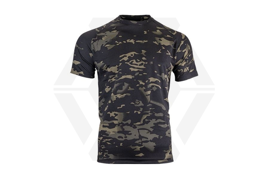 Viper Mesh-Tech T-Shirt (Black MultiCam) - Size Small - Main Image © Copyright Zero One Airsoft