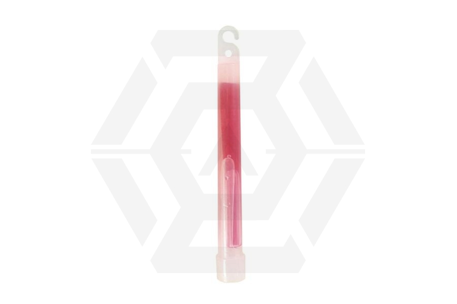 SMS 6" 6-8 Hour Lightstick (Red) - Main Image © Copyright Zero One Airsoft