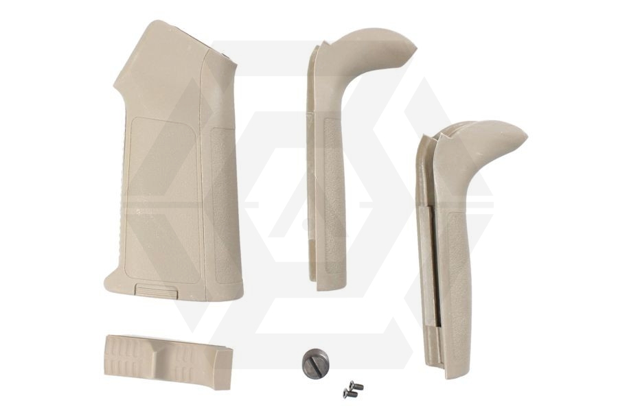 101 Inc MIAD Style Grip for M4 (Tan) - Main Image © Copyright Zero One Airsoft