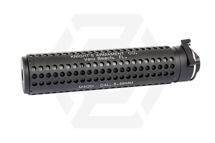Evolution QD NT4 Style Suppressor with Flash Hider 14mm CCW (Black) - Main Image © Copyright Zero One Airsoft