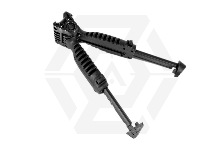 Evolution Tactical Bipod Grip (Black) - Main Image © Copyright Zero One Airsoft