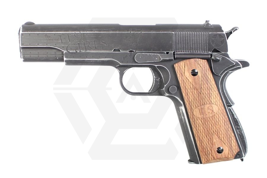 Armorer Works/Cybergun GBB Auto Ordnance 1911 Fly Girl - Main Image © Copyright Zero One Airsoft