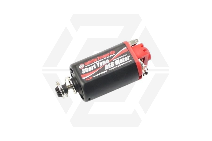Guarder Infinite 40k Torque-Up Motor with Short Shaft - Main Image © Copyright Zero One Airsoft