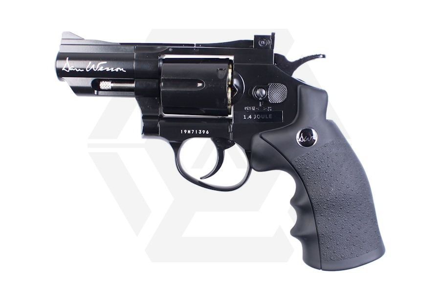 ASG CO2 Dan Wesson Revolver 2.5" (Black) - Main Image © Copyright Zero One Airsoft