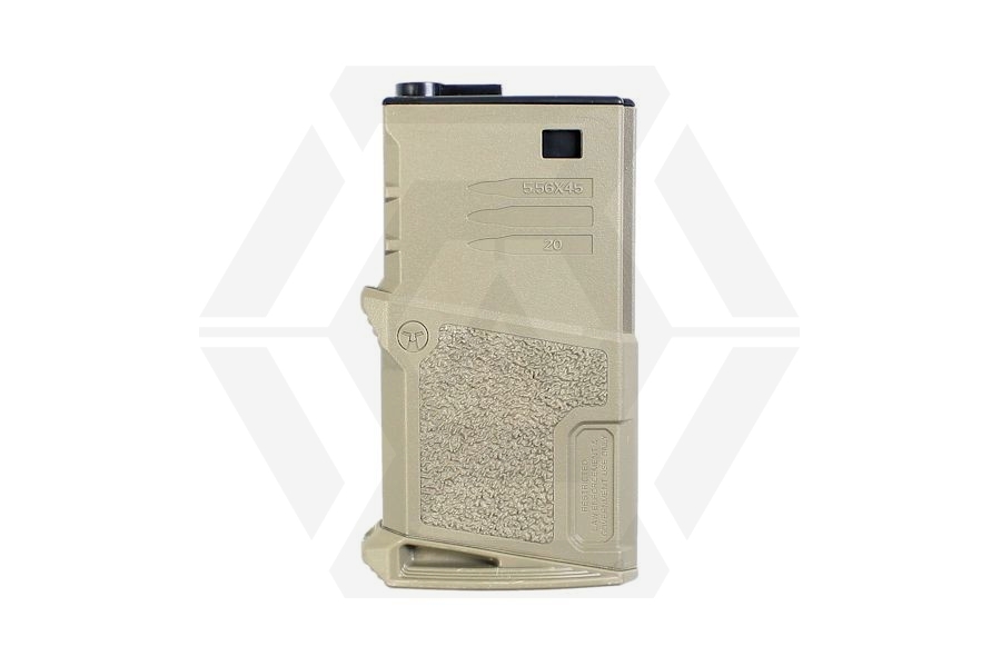 Ares AEG Mag for M4 120rds Short (Dark Earth) - Main Image © Copyright Zero One Airsoft