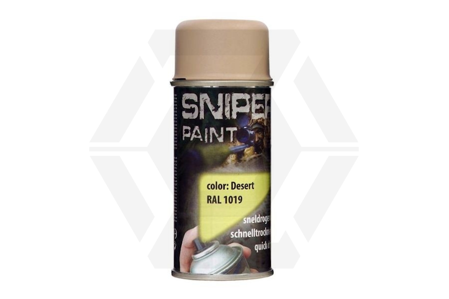 Fosco Sniper Spray Paint 150ml (Desert) - Main Image © Copyright Zero One Airsoft