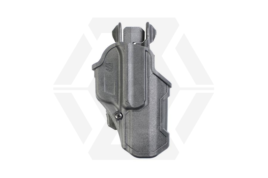 BlackHawk T-Series L2C Holster for Glock 17 Right Hand (Black) - Main Image © Copyright Zero One Airsoft