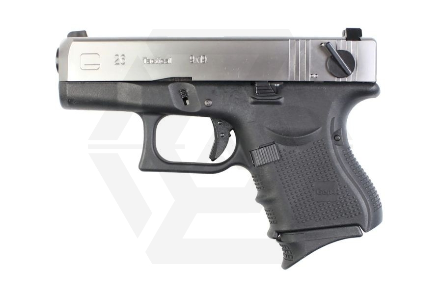 WE GBB GK26C G4 (Silver) - Main Image © Copyright Zero One Airsoft