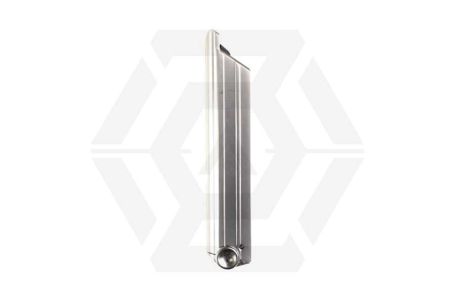 WE GBB Mag for Luger P08 15rds (Silver) - Main Image © Copyright Zero One Airsoft