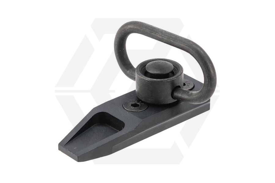 ZO QD Sling Swivel for KeyMod (Black) - Main Image © Copyright Zero One Airsoft