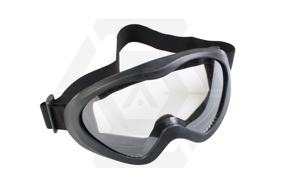 Matrix Cosplay Tactical Goggles - Clear (Black) - Main Image © Copyright Zero One Airsoft