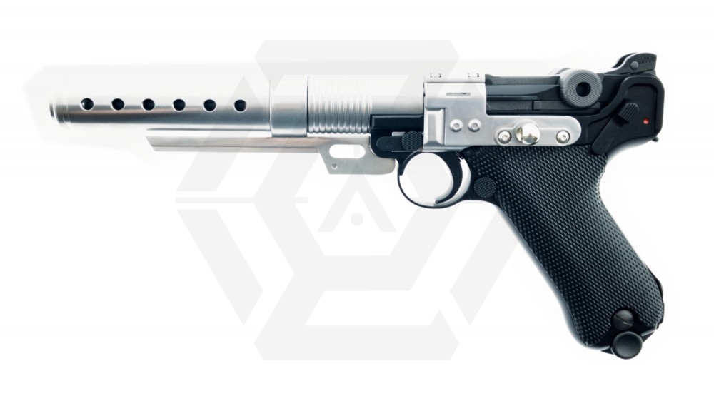 Armorer Works GBB Custom Limited Edition Luger P08 6" - Main Image © Copyright Zero One Airsoft