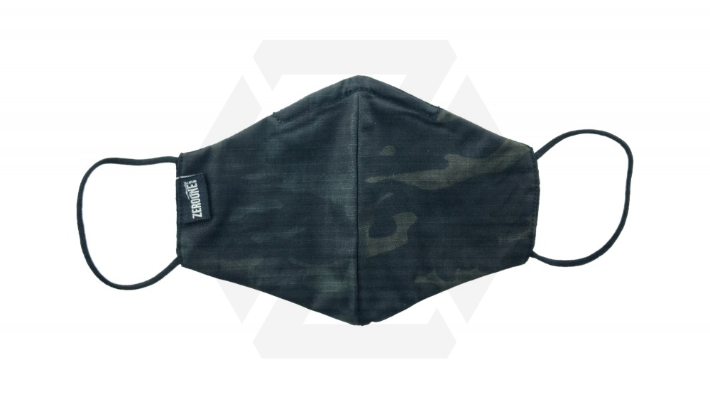 ZO Face Covering (Black MultiCam) - Main Image © Copyright Zero One Airsoft