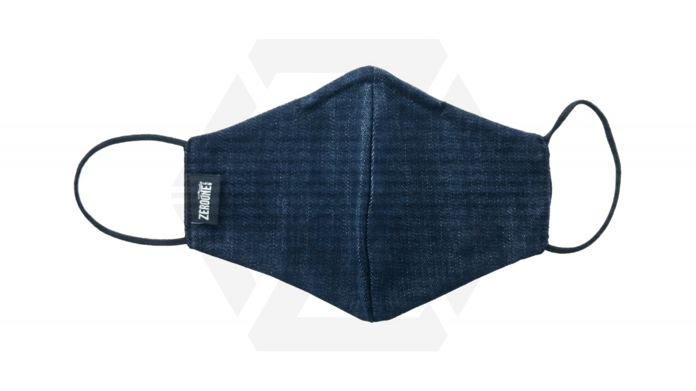 ZO Face Covering (Denim) - Main Image © Copyright Zero One Airsoft