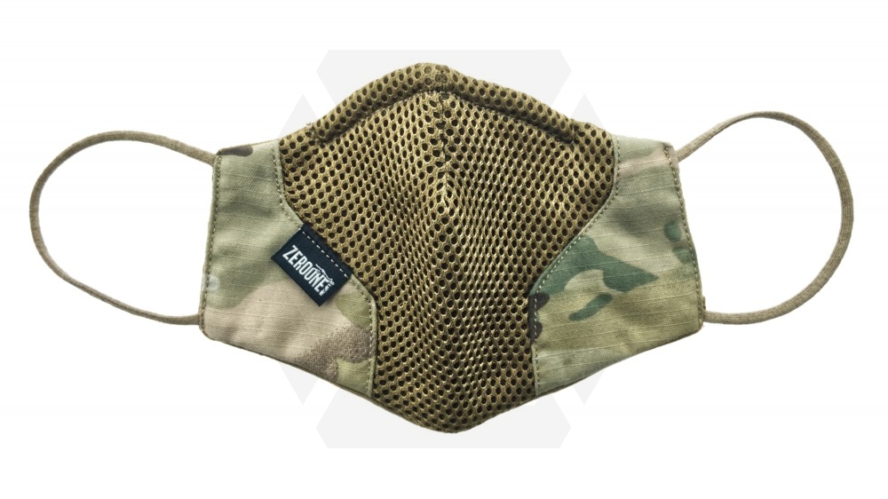 ZO MESH Vent Face Covering (MultiCam) - Main Image © Copyright Zero One Airsoft