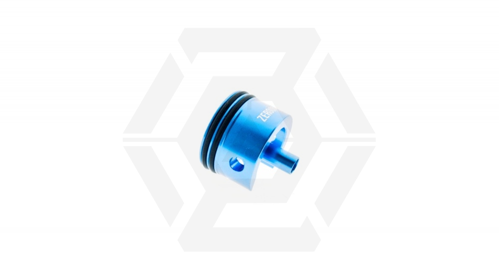 ZO CNC Aluminium Cylinder Head Double O-Ring for Version 2 Gearbox - Main Image © Copyright Zero One Airsoft