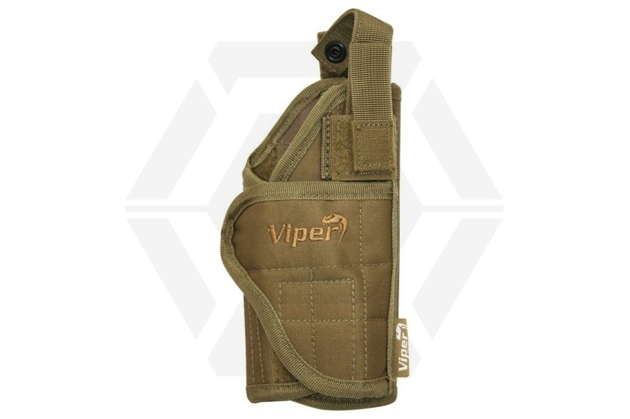 Viper MOLLE Adjustable Holster (Coyote Tan) - Main Image © Copyright Zero One Airsoft