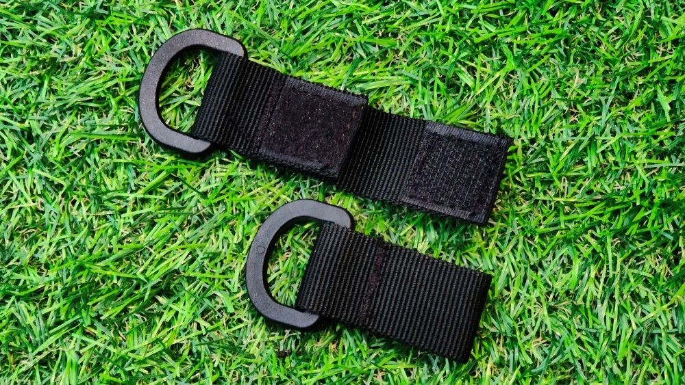 ZO Molle Velcro D-Loop (Pack of 2) (Black) - Zero One Airsoft