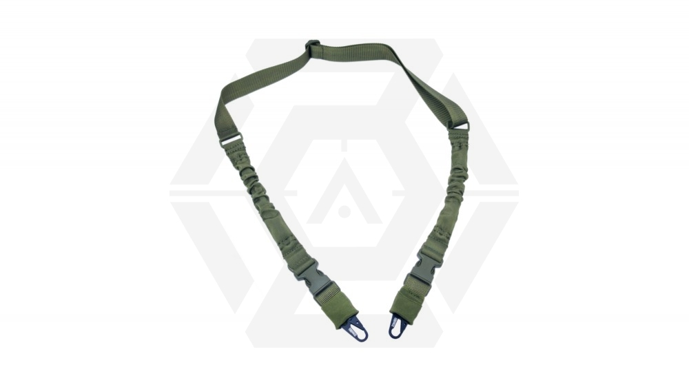 ZO Two Point Bungee Sling (Olive) - Main Image © Copyright Zero One Airsoft