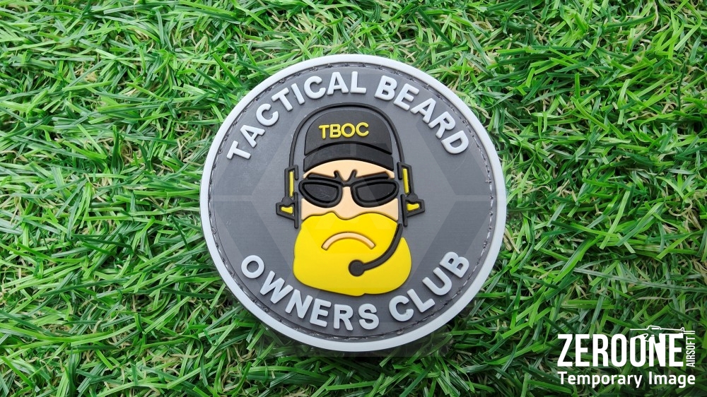 ZO PVC Velcro Patch "Beard Owners Club"