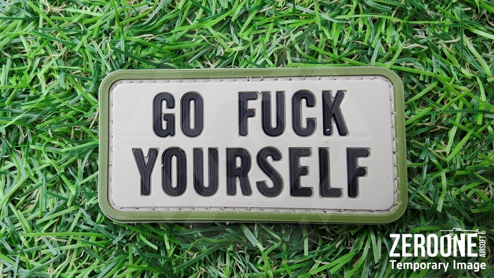ZO PVC Velcro Patch "Go F**k Yourself"