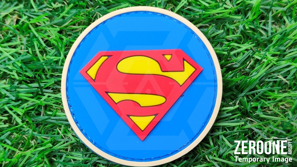 ZO PVC Velcro Patch "Superman"