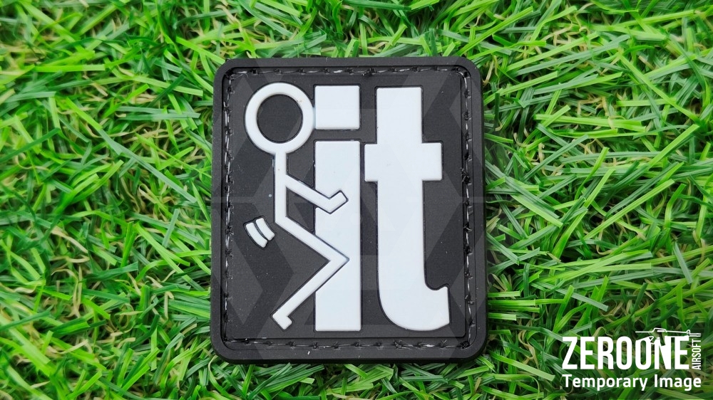 ZO PVC Velcro Patch "F It"