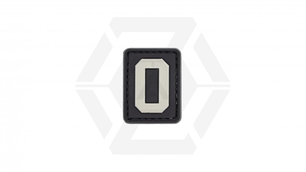 ZO PVC Velcro Patch &quotLetter O" - Main Image © Copyright Zero One Airsoft