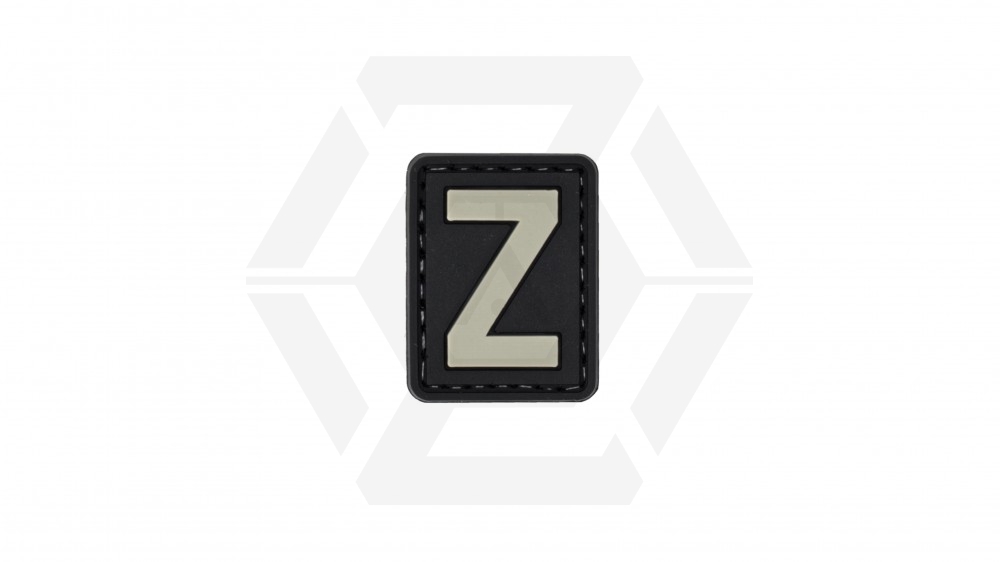 ZO PVC Velcro Patch "Letter Z" - Main Image © Copyright Zero One Airsoft