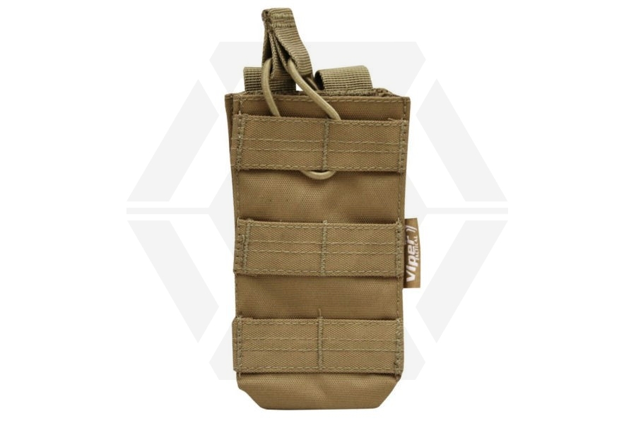Viper MOLLE Quick Release Single Mag Pouch (Coyote Tan) - Main Image © Copyright Zero One Airsoft