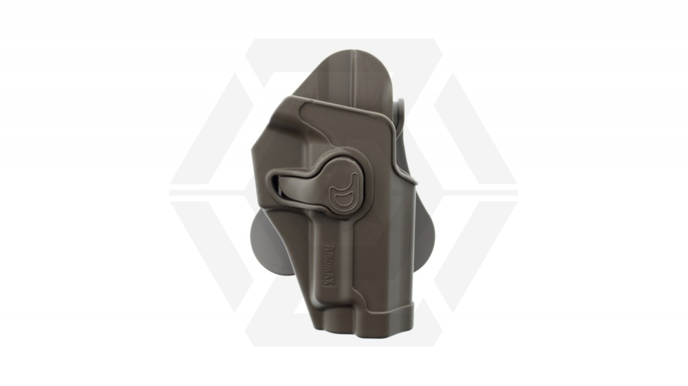 Amomax Rigid Polymer Holster for P226 (FDE) - Main Image © Copyright Zero One Airsoft