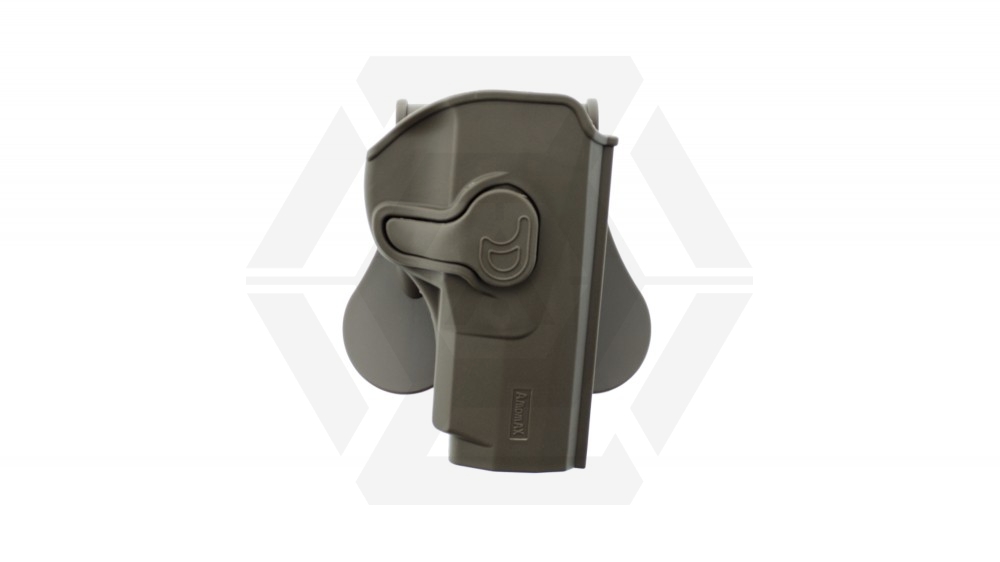 Amomax Rigid Polymer Holster for PX4 (Dark Earth) - Main Image © Copyright Zero One Airsoft