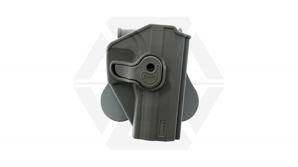 Amomax Rigid Polymer Holster for USP (Dark Earth) - Main Image © Copyright Zero One Airsoft