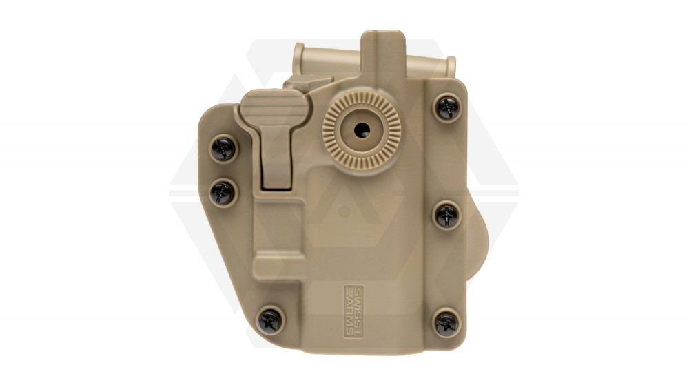 Swiss Arms Rigid Adapt-X Level 3 Holster (Olive) - Main Image © Copyright Zero One Airsoft