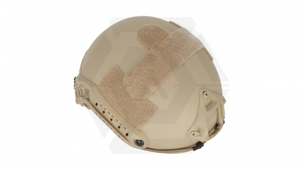 ZO FAST Helmet with Rail Retention System (Dark Earth) - Main Image © Copyright Zero One Airsoft