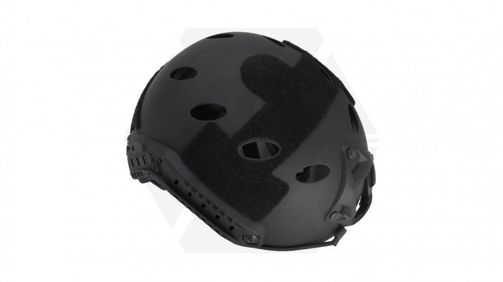 ZO PJ Helmet with Rail Retention System (Black) - Main Image © Copyright Zero One Airsoft