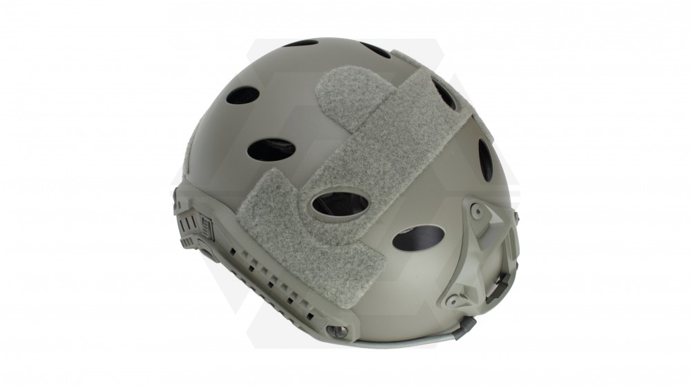 ZO PJ Helmet with Rail Retention System (Olive) - Main Image © Copyright Zero One Airsoft