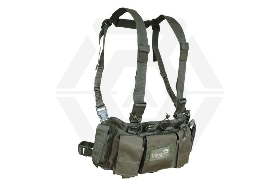 Viper Special Ops Chest Rig (Olive) - Main Image © Copyright Zero One Airsoft