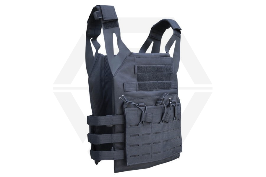 Viper Laser MOLLE Special Ops Plate Carrier (Black) - Main Image © Copyright Zero One Airsoft