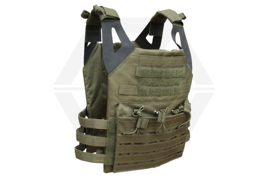 Viper Laser MOLLE Special Ops Plate Carrier (Olive) - Main Image © Copyright Zero One Airsoft
