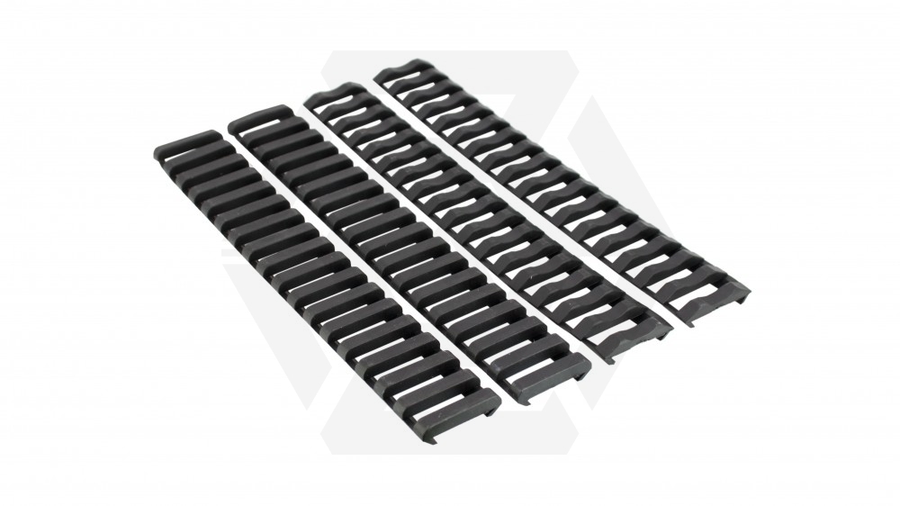 ZO Ladder Panel Set for RIS (Black) - Main Image © Copyright Zero One Airsoft
