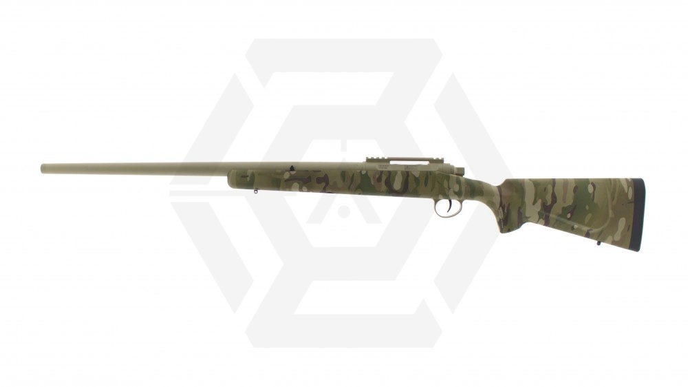 APS/EMG Spring Fieldcraft Sniper Rifle (MultiCam) - Main Image © Copyright Zero One Airsoft