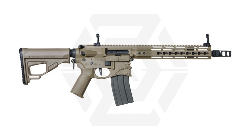 Ares/EMG AEG Sharps Bros Licensed M4 &quotHellbreaker-M" with EFCS (Dark Earth) - Main Image © Copyright Zero One Airsoft