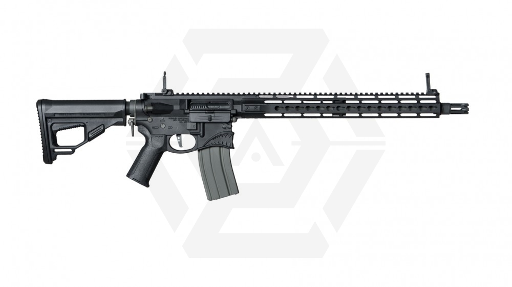 Ares/EMG AEG Sharps Bros Licensed M4 "Hellbreaker-L" with EFCS (Black) - Main Image © Copyright Zero One Airsoft